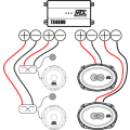 MTX TX480D - wzmacniacz czterokanałowy