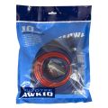 Autotek AWK10 - zestaw przewodów do montażu wzmacniacza, przekrój 10mm2