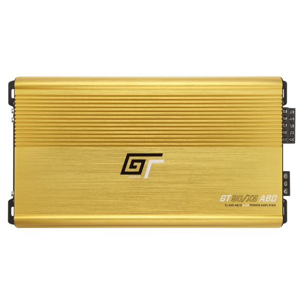 Bassface GT-90/x5ABD - wzmacniacz pięciokanałowy 4x80W RMS 4 Ohm + 1x1000W RMS przy 1 Ohm