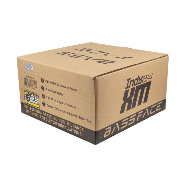 Bassface XM8/4 - midrange 200 mm, moc  RMS 280 Wat, impedancja 4 Ohm