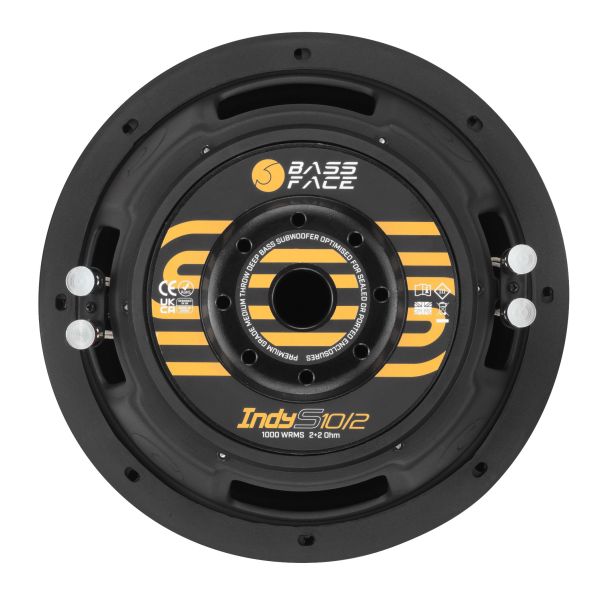 Bassface Indy S10/2 - subwoofer średnica 10 cali - 25 cm