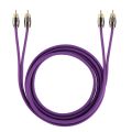 Bassface EVO-2M - przewody RCA, długość 2 m