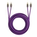 Bassface EVO-4M - przewody RCA, długość 4 m