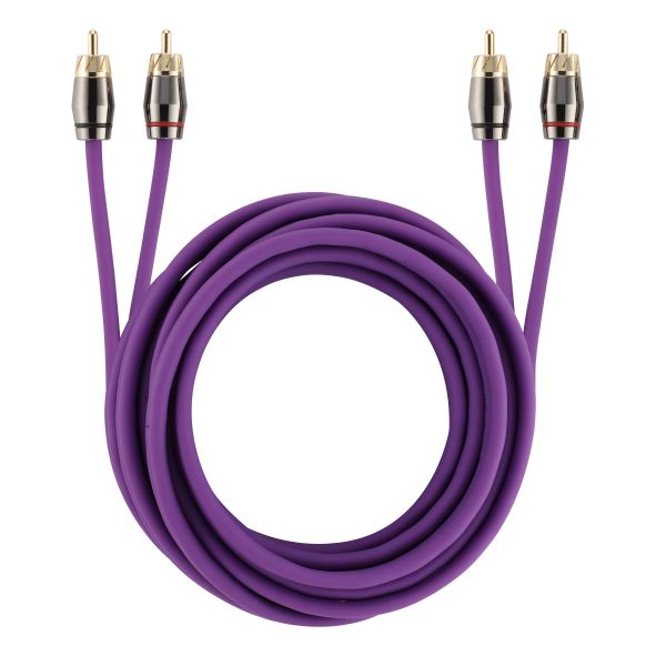 Bassface EVO-3M - przewody RCA, długość 3 m