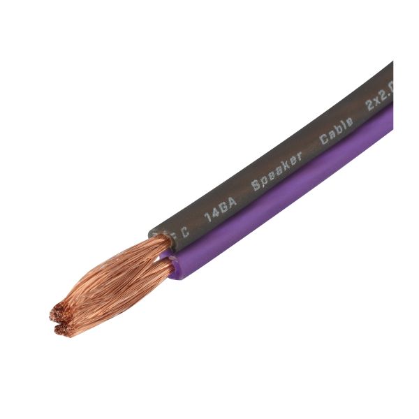 Bassface EVO-S14 - przewód głośnikowy 14AWG, czysta miedź OFC, przekrój 2x2,08 mm2, rolka 100 metrów