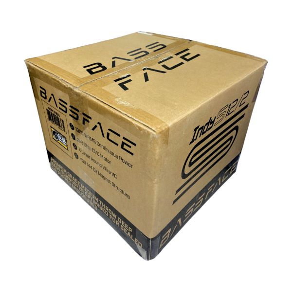 Bassface Indy S12/2 - subwoofer samochodowy