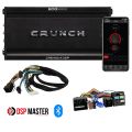 Crunch CRE400.4 DSP-M2  - wzmacniacz czterokanałowy