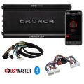 Crunch CRE400.4 DSP-M8  - wzmacniacz czterokanałowy