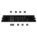 Crunch GPX2200.1D - wzmacniacz jednokanałowy