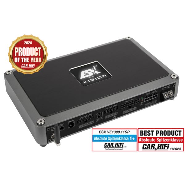 ESX VE1300.11SP - wzmacniacz samochodowy z DSP