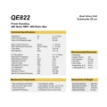 ESX QE822 - subwoofer samochodowy