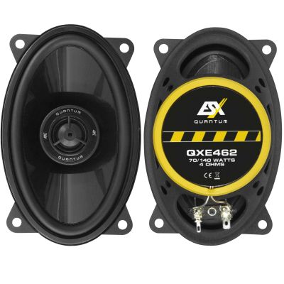 ESX QXE462 - głośniki dwudrożne, rozmiar 4x6 cala, moc RMS 70 Wat