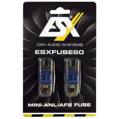 ESX ESXFUSE60 - bezpiecznik Mini-ANL 60A opakowanie 2 sztuk