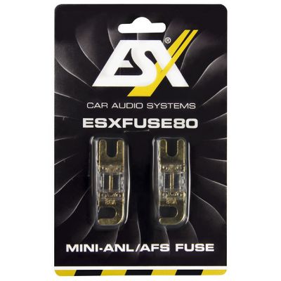 ESX ESXFUSE80 - bezpiecznik Mini-ANL 80A - opakowanie 2 sztuki