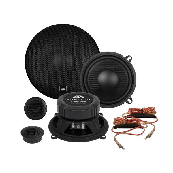 ESX HZ5.2C - głośniki odseparowane, średnica midbasu 130 mm, moc RMS 80 Wat  impedancja 3 Ohm