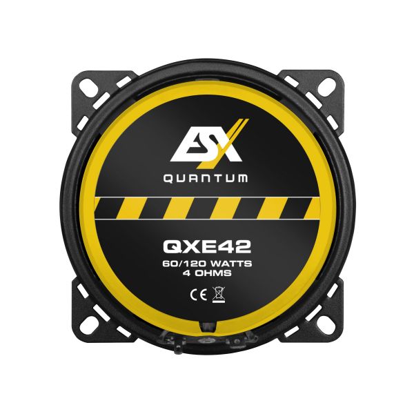 ESX QXE42 - głośniki dwudrożne, średnica 100 mm, moc RMS 60 Wat