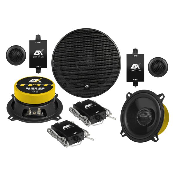 ESX QXE5.2C - system odseparowany, średnica 130 mm, moc RMS 90 Wat