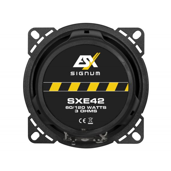 ESX SXE42 - głośniki dwudrożne, średnica 100 mm, moc RMS 60 Wat, impedancja 3 Ohm