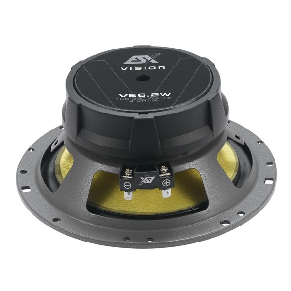ESX VE6.2W - głośniki niskotonowe, średnica 165 mm, moc RMS 125 Wat