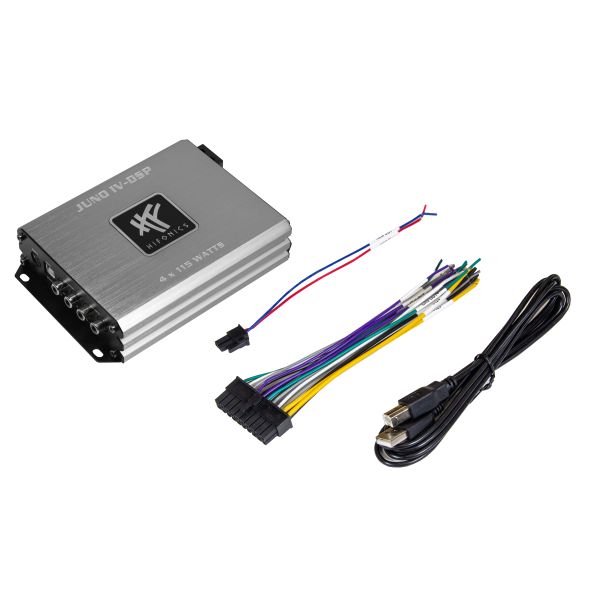 HiFonics Juno-IV DSP - wzmacniacz czterokanałowy
