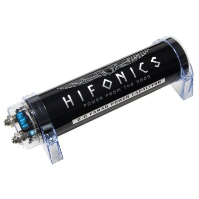 HiFonics HFC2000 - kondensator, pojemność 2 Farady