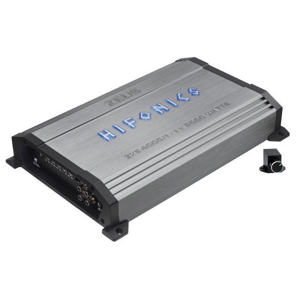 HiFonics ZXE4000/1 - wzmacniacz jednokanałowy, moc RMS 1x2000 Wat przy 1 Ohm