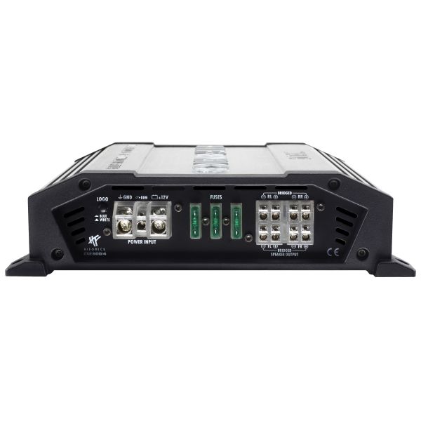 HiFonics ZXE600/4 - wzmacniacz czterokanałowy, moc RMS 4x100 Wat przy 4 Ohm
