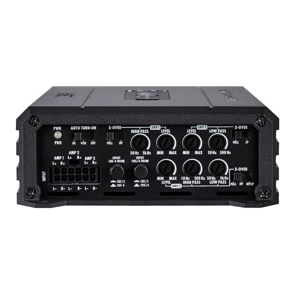 HiFonics ZXS900/6 - wzmacniacz sześciokanałowy, moc RMS 6x100 Wat przy 4 Ohm