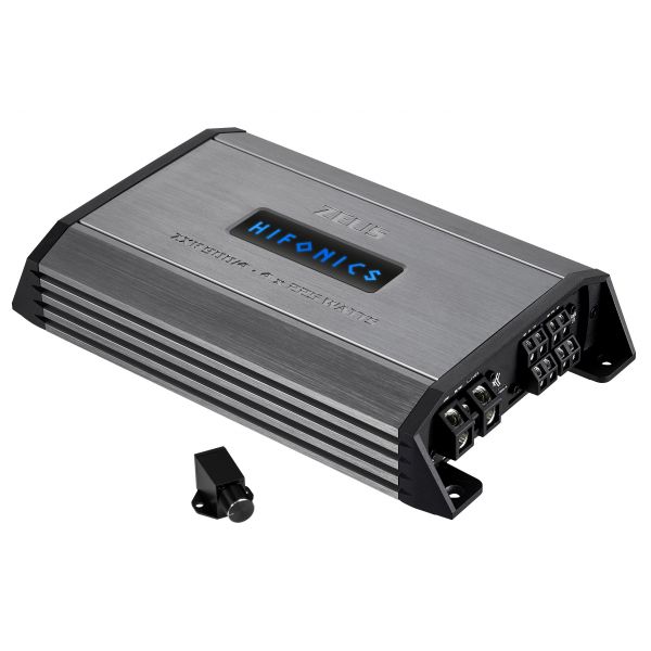 HiFonics ZXR900/4 - wzmacniacz czterokanałowy, moc RMS 4x135 Wat przy 4 Ohm