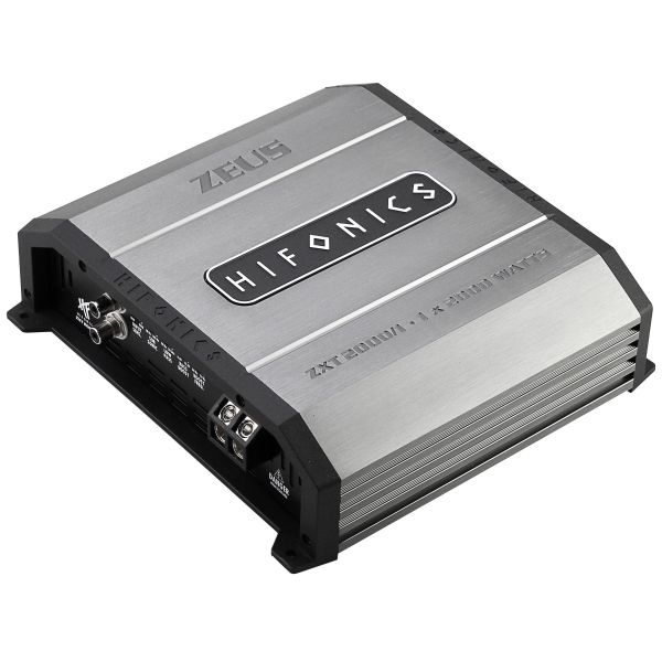 HiFonics ZXT2000/1 - wzmacniacz jednokanałowy,  moc RMS 1 x 2000 Wat przy 1 Ohm
