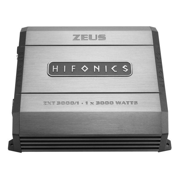 HiFonics ZXT3000/1 - wzmacniacz jednokanałowy,  moc RMS 1 x 3000 Wat przy 1 Ohm