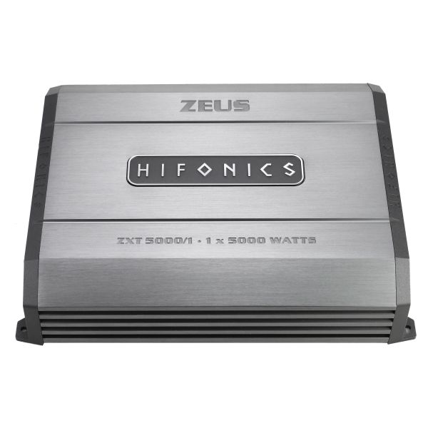 HiFonics ZXT5000/1 - wzmacniacz jednokanałowy,  moc RMS 1 x 5000 Wat przy 1 Ohm