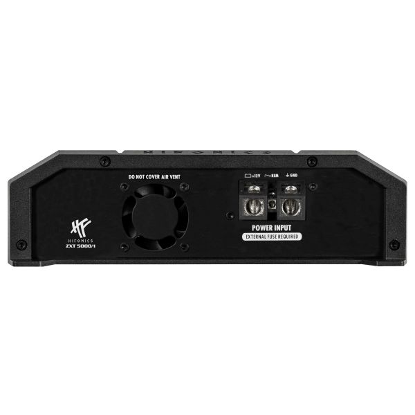 HiFonics ZXT5000/1 - wzmacniacz jednokanałowy,  moc RMS 1 x 5000 Wat przy 1 Ohm