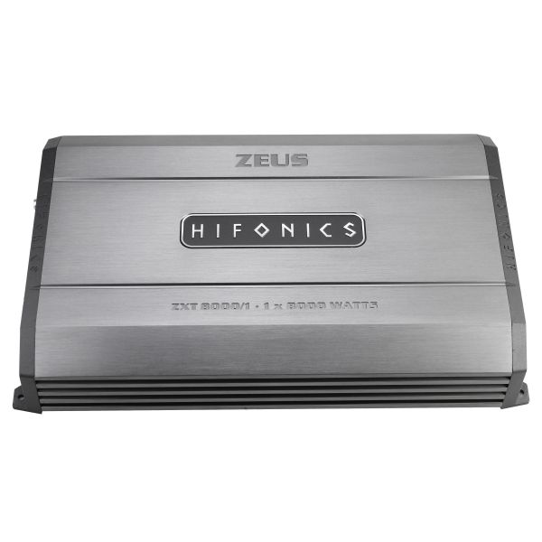 HiFonics ZXT8000/1 - wzmacniacz jednokanałowy,  moc RMS 1 x 8000 Wat przy 1 Ohm
