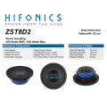 HiFonics ZST8D2 - subwoofer samochodowy