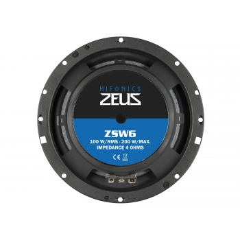 HiFonics ZSW6 - głośniki niskotonowe, średnica 165 mm, moc RMS 100 Wat