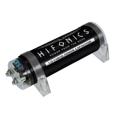 HiFonics HFC1000 - kondensator, pojemność 1 Farad