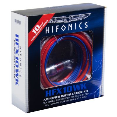 HiFonics HFX10WK - zestaw przewodów