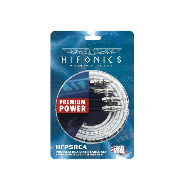 HiFonics HFP5RCA - przewód sygnałowy RCA