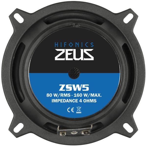 HiFonics ZSW5 - głośniki niskotonowe, średnica 130 mm, moc RMS 80 Wat