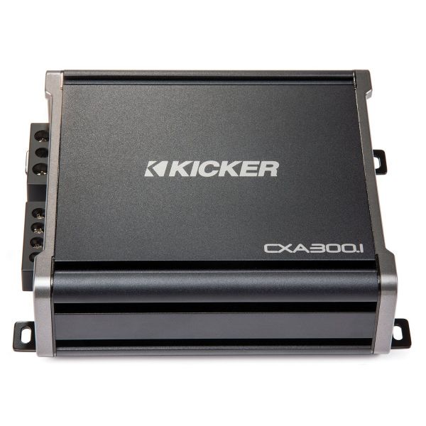 Kicker CXA300.1 - wzmacniacz monofoniczny, moc RMS 1x300 Wat przy 2 Ohm