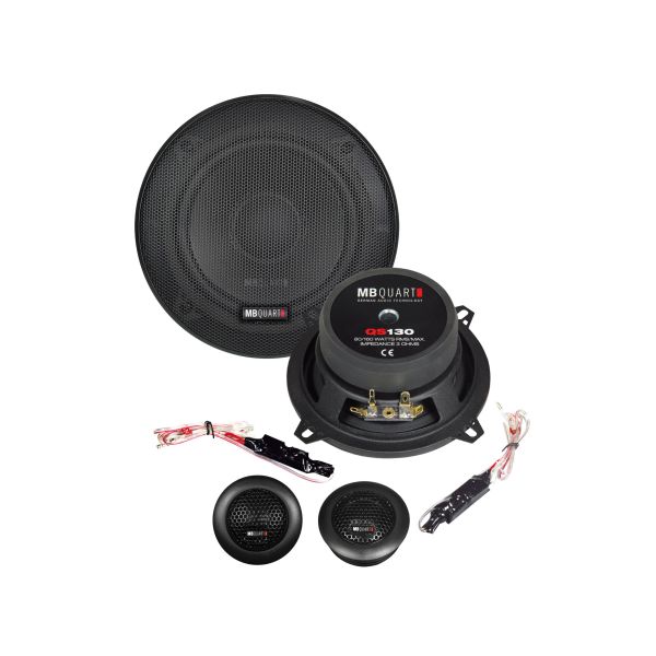 MB Quart QS130 - głośniki odseparowane, średnica midbasu 130 mm, moc RMS 80 Wat