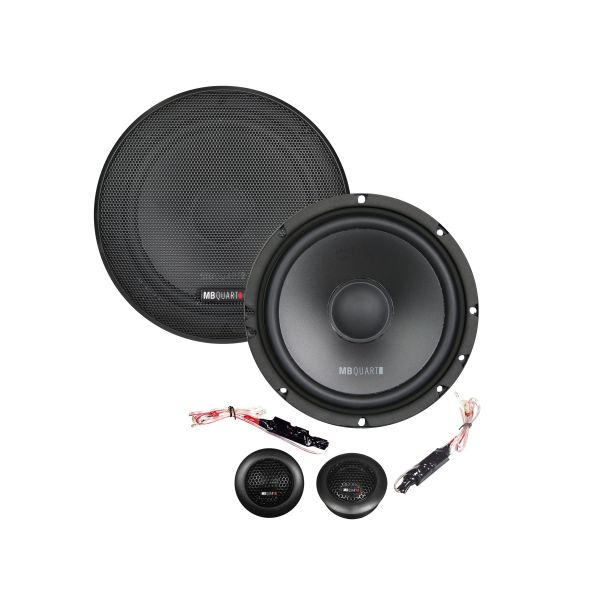 MB Quart QS165.3 - głośniki system trójdrożny, średnica midbasu 165 mm, moc RMS 90 Wat