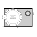 MTX RT10-04 - subwoofer, średnica 10 cali - 25 cm,