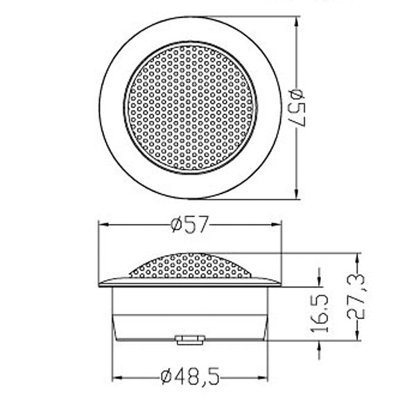 MTX TX665S - głośniki odseparowane, średnica midbasu 165 mm