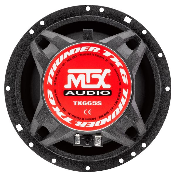 MTX TX665S - głośniki odseparowane, średnica midbasu 165 mm