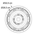 MTX TX812 - subwoofer, średnica 12 cali - 30 cm,