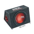 MTX AUDIO TR12AV - skrzynia basowa, średnica subwoofera 30 cm, moc RMS 200 Wat, Impedancja 4 Ohm