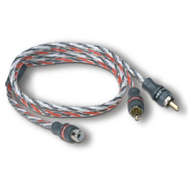 StreetWires by MTX ZNXY1F - przewód sygnałowy Y-RCA, długość 0,5 m  1F-2M - 2 sztuki