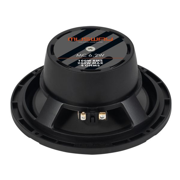 Musway MC6.2C - głośniki odseparowane, średnica 165 mm, moc RMS 100 Wat, impedancja 4 Ohm